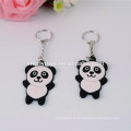 Panda promotionnel 2d personnalisé souple pvc trousseau